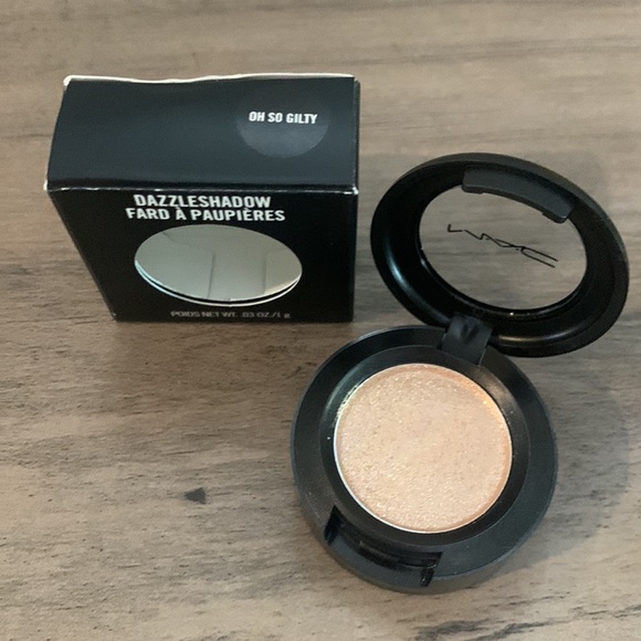 MAC Cosmetics Makeup Mac Cosmetics Dazzleshadow Oh So Gilty Poshmark